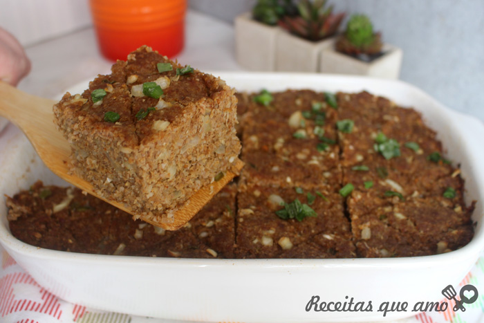 Kibe de forno prático Kibe de forno prático