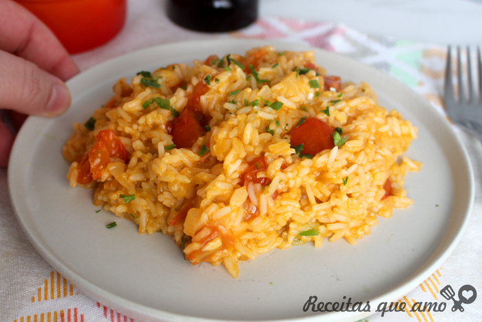 Arroz de tomate Arroz de tomate