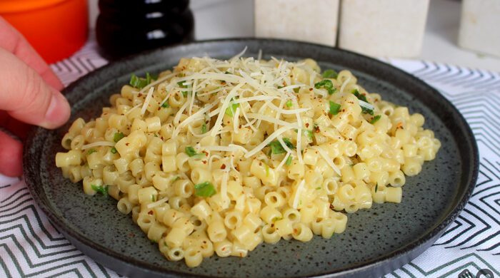 Macarrãozinho com queijinho