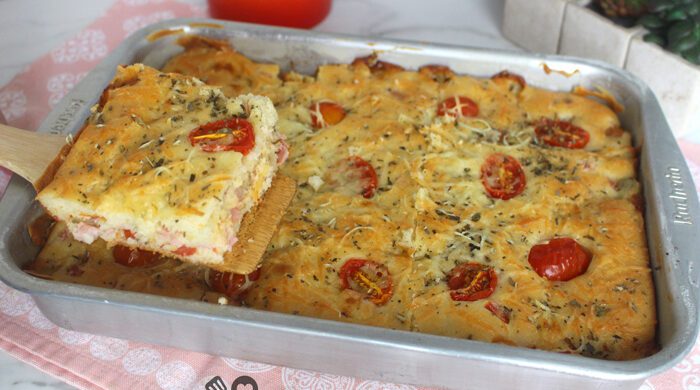 Torta bauru com massa fofinha