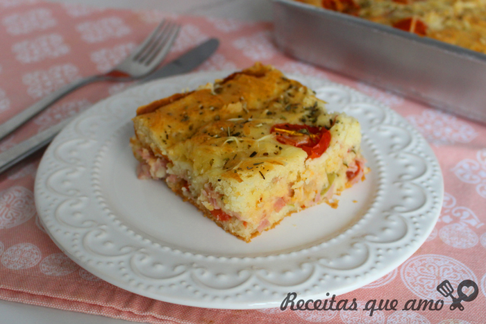 Torta bauru com massa fofinha