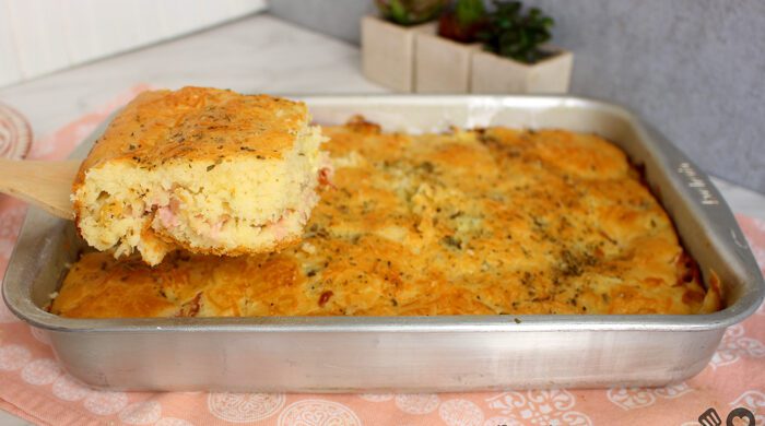Torta de lombo acebolado