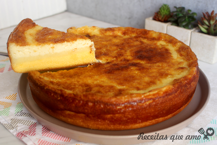 Bolo de fubá cremoso
