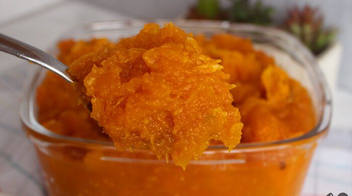 Doce de abóbora caseiro