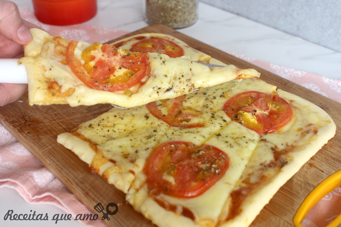 Pizza de tapioca