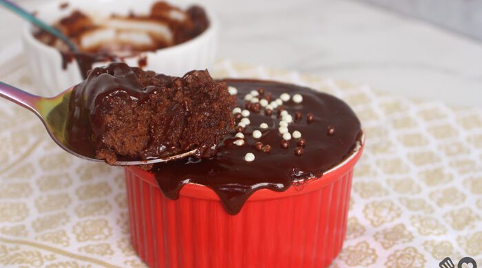 Bolo de caneca bem molhadinho
