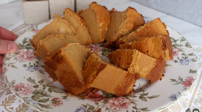 Bolo mole de doce de leite