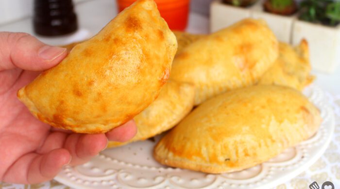 Pastel de forno de palmito