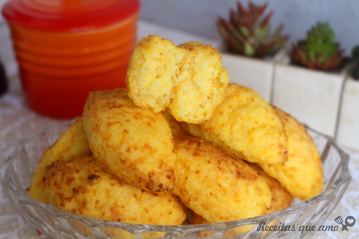 Bolinho de arroz na airfryer