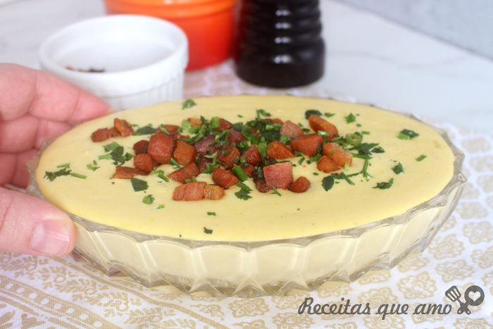 Creme de milho incrementado