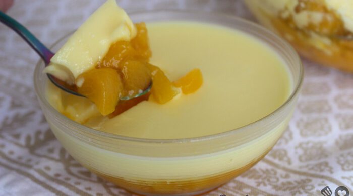 Pêssego cremoso sem açúcar