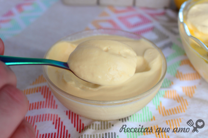 Mousse de maracujá zero açúcar Mousse de maracujá zero açúcar
