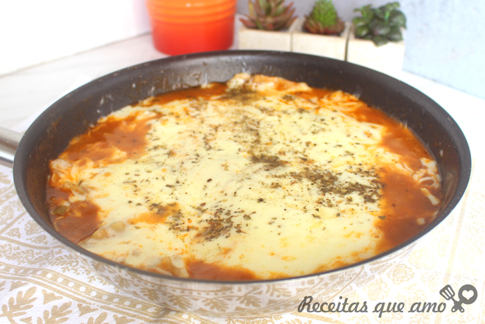 Lasanha de frigideira