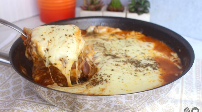 Lasanha de frigideira