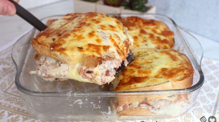 Lanchão cremoso na airfryer