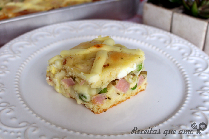 Torta portuguesa caprichada