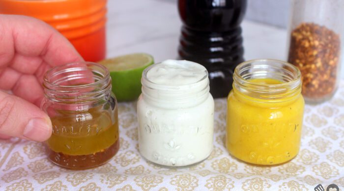 3 molhos para salada deliciosos