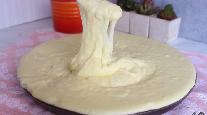 Aligot bem queijudo e delicioso