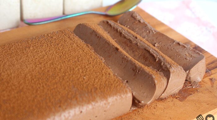 Mousse de corte sem açúcar