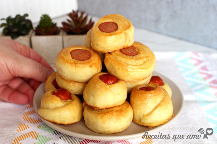 Enroladinho de salsicha