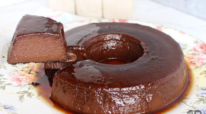 Pudim de chocolate