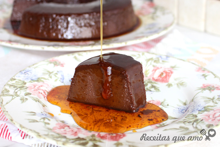 Pudim de chocolate