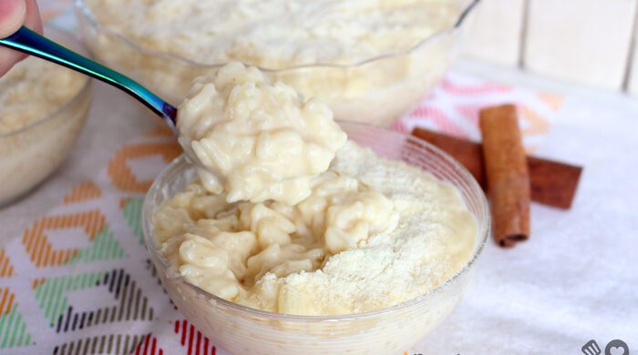 Arroz doce de leite em pó