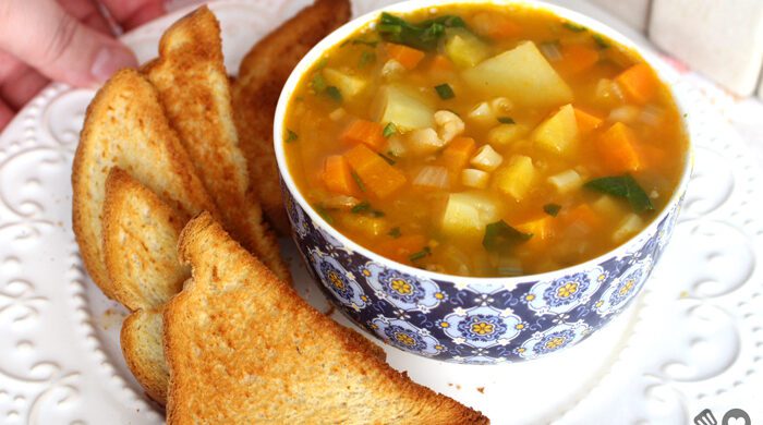 Sopa de legumes italiana - Minestroni