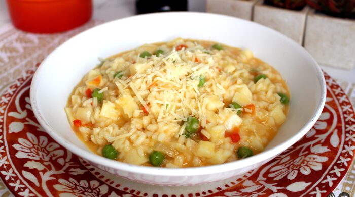 Risoto de legumes