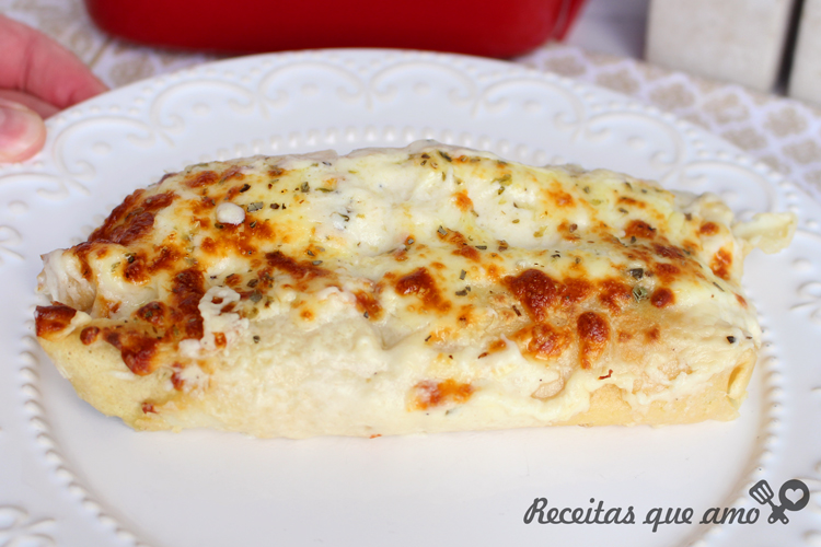 Panqueca de espinafre com queijo Panqueca de espinafre com queijo