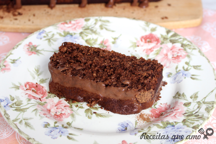 Bolo de chocolate ZERO açúcar Bolo de chocolate ZERO açúcar