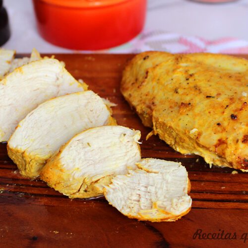 Peito de frango na airfryer