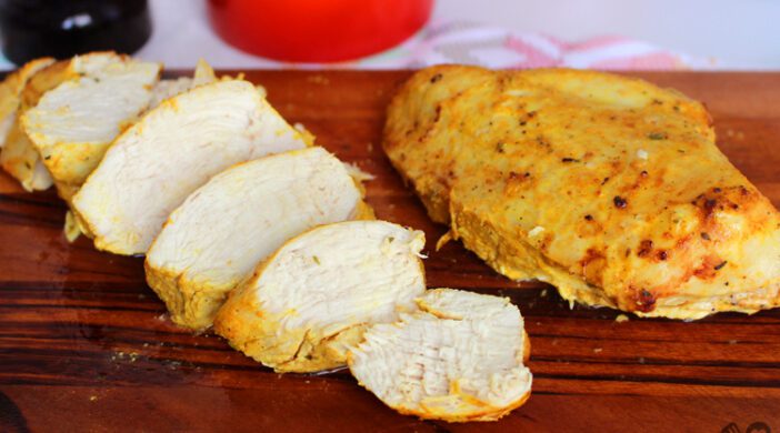 Peito de frango na airfryer