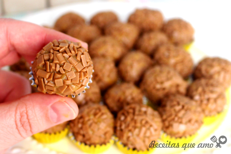 Brigadeiro de doce de leite