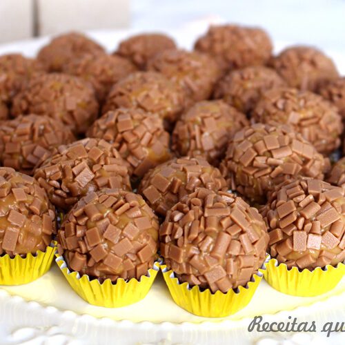 Brigadeiro de doce de leite