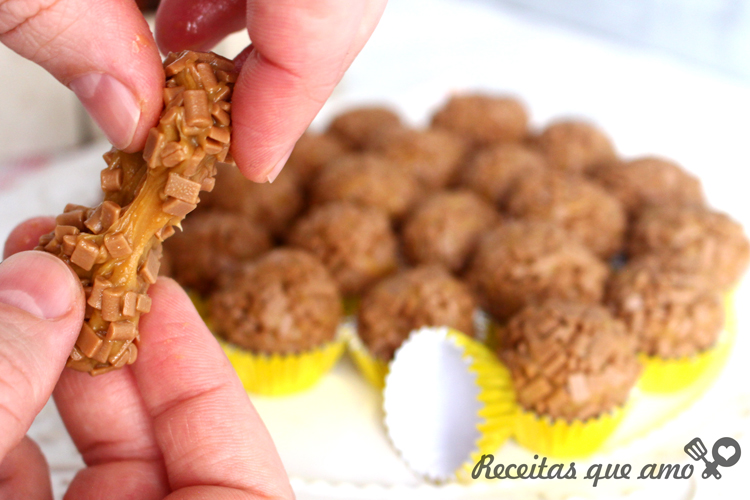 Brigadeiro de doce de leite