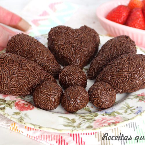 Coxinha de brigadeiro