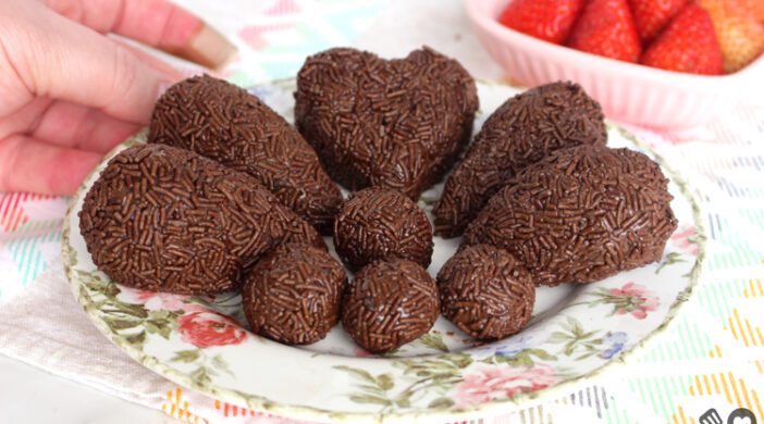Coxinha de brigadeiro