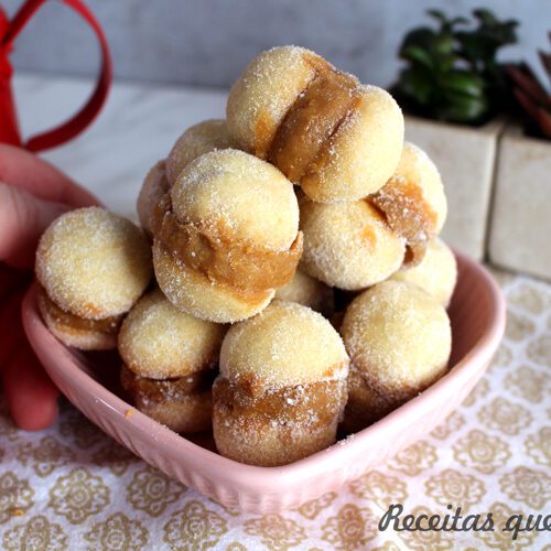 Casadinho de doce de leite
