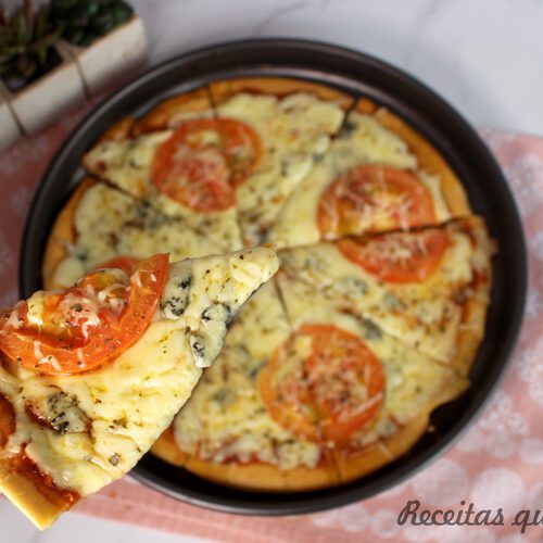 Pizza de liquidificador
