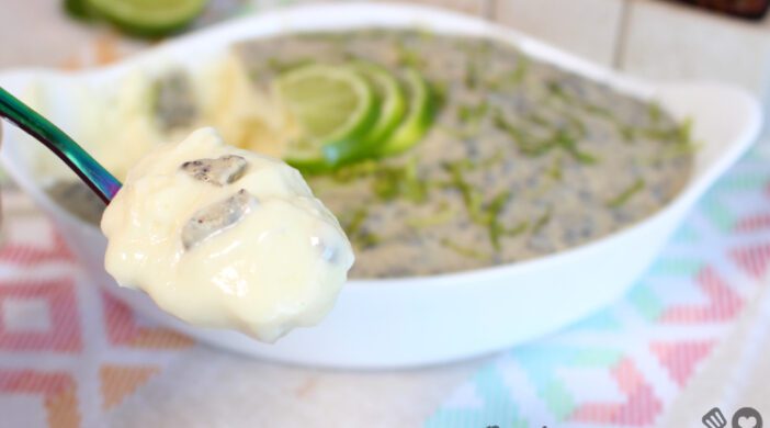 MOUSSE DE LIMÃO COM CHOCOLATE