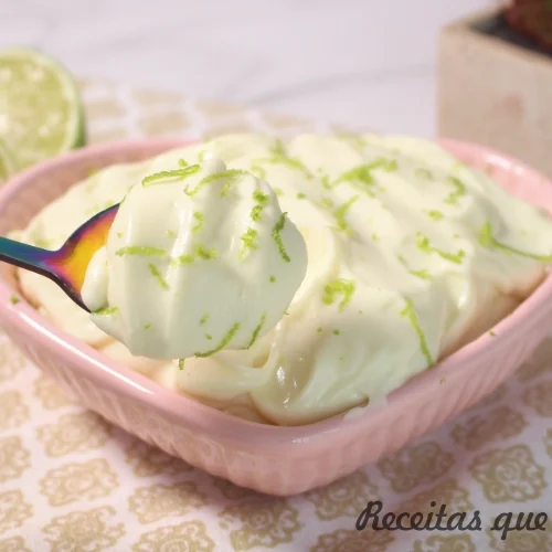 MOUSSE DE LIMÃO SEM AÇÚCAR
