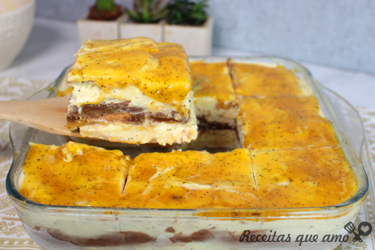 PAVÊ TRUFADO DE MARACUJÁ PAVÊ TRUFADO DE MARACUJÁ