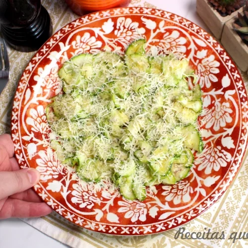 CARPACCIO DE ABOBRINHA