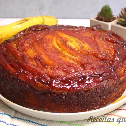 CASEIRINHO DE BANANA CARAMELIZADA