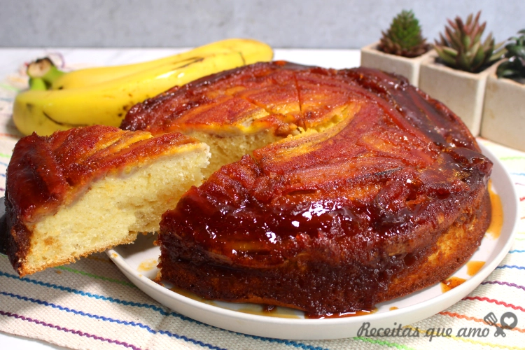 CASEIRINHO DE BANANA CARAMELIZADA
