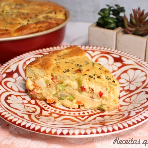TORTA CREMOSA DE PALMITO